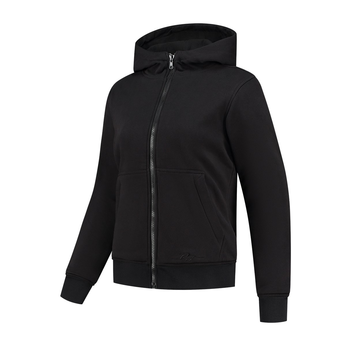 Rusty Stitches Super Wendy Aramid Hoodie Motorrad Jacke Gr. 56 Damen Schwarz