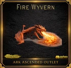 Fire Wyvern-Ark Survival Ascended-ASA-Dino-Top Stats-Colors-PC/XBOX/PS5 PVE-AAO