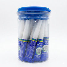 Aquarium Super Glue Gel 25x 5g Glue Tubes for Coral, Plants, and Aquascaping