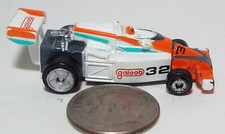 Very Small Micro Machine Plastic 1980's Indy style Race Car number 32 Extending