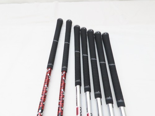 New RH Taylormade M4 Combo Iron Set 4H-PW KBS MAX 85 Regular Flex Steel Shafts - Picture 3 of 11