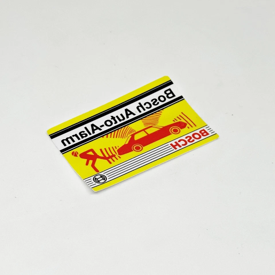 Bosch Window Safety Sticker Decal - High Quality Protective Warning Label — 第 2/3 张图片