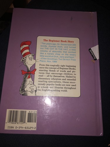 Dr Seuss Book: Oh,The Thinks You Can Think!1975 Hardback Edition - Picture 2 of 8