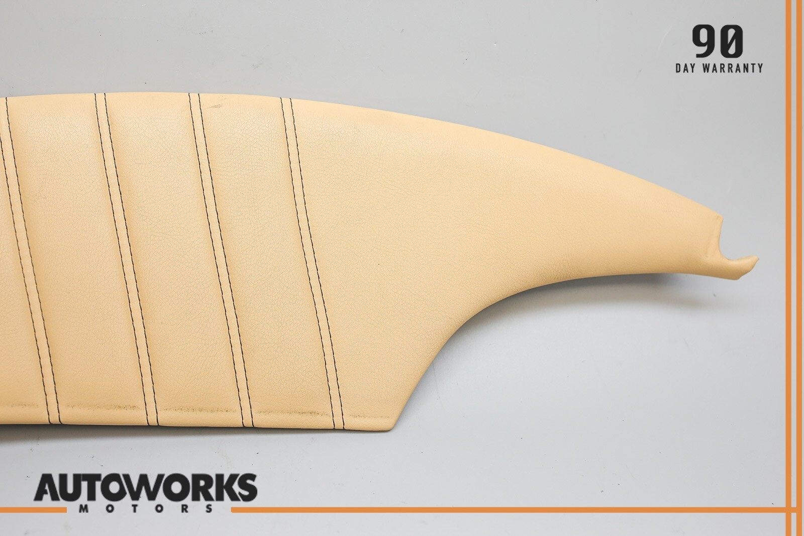 04-08 Maserati Quattroporte M139 Front Left Driver Door Panel Leather Trim OEM