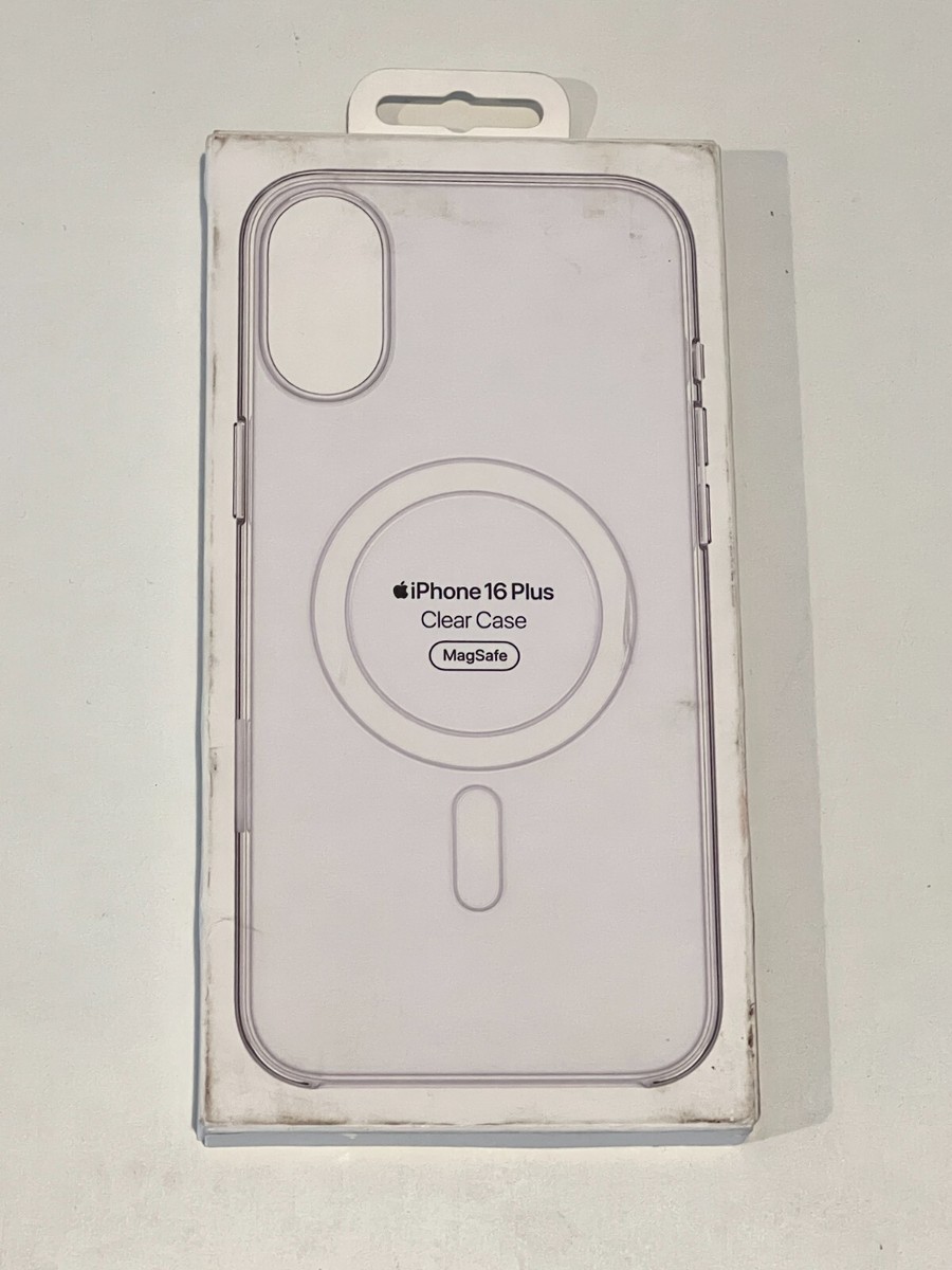 GENUINE Apple Clear Case w/ Magsafe iPhone 16 Plus - Clear OPEN