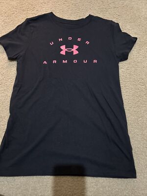 Under Armour Womens Small Pullover Short Sleeve Graphic Print T