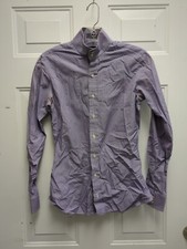 Men's Size 30 Purple long sleeved Horseback Riding Show Shirt