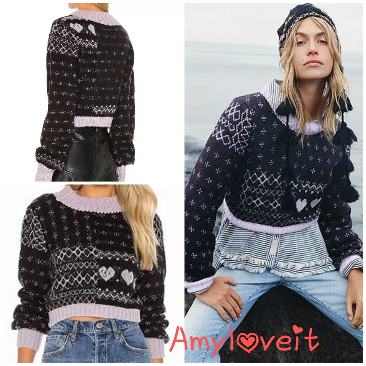 Free people snow globe pullover sale