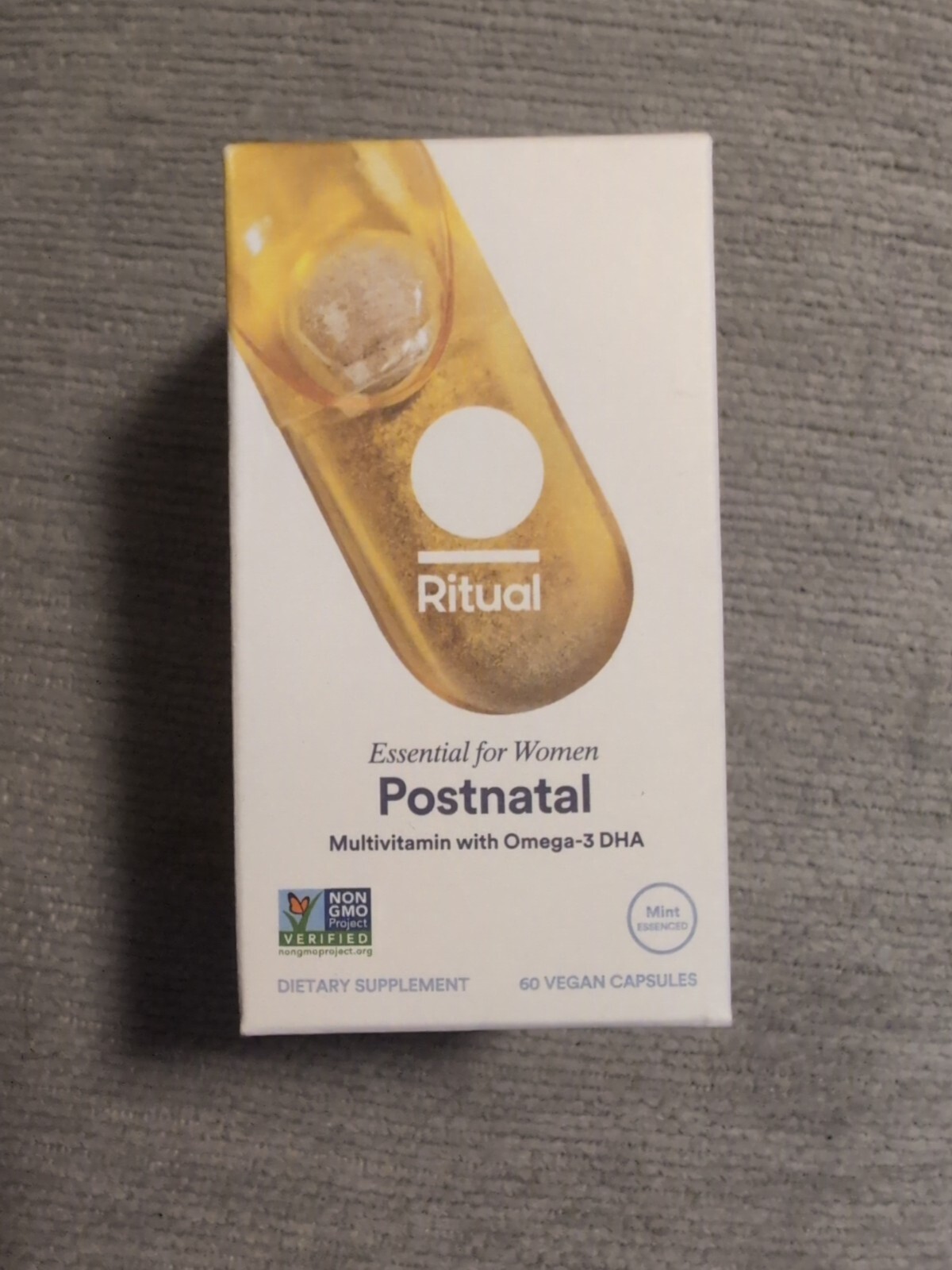 Ritual Essential For Women Postnatal Multivitamin With Omega – 3DHA 60 vegan cap