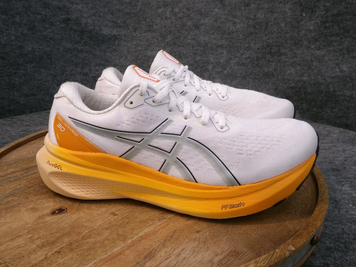 Asics Gel Kayano 30 White Orange for sale | eBay