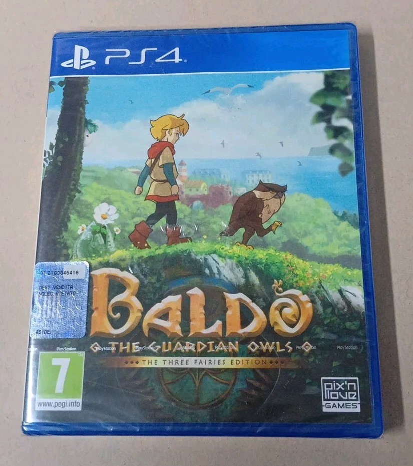 BALDO THE GUARDIAN OWLS PS4 - NUOVO SIGILLATO