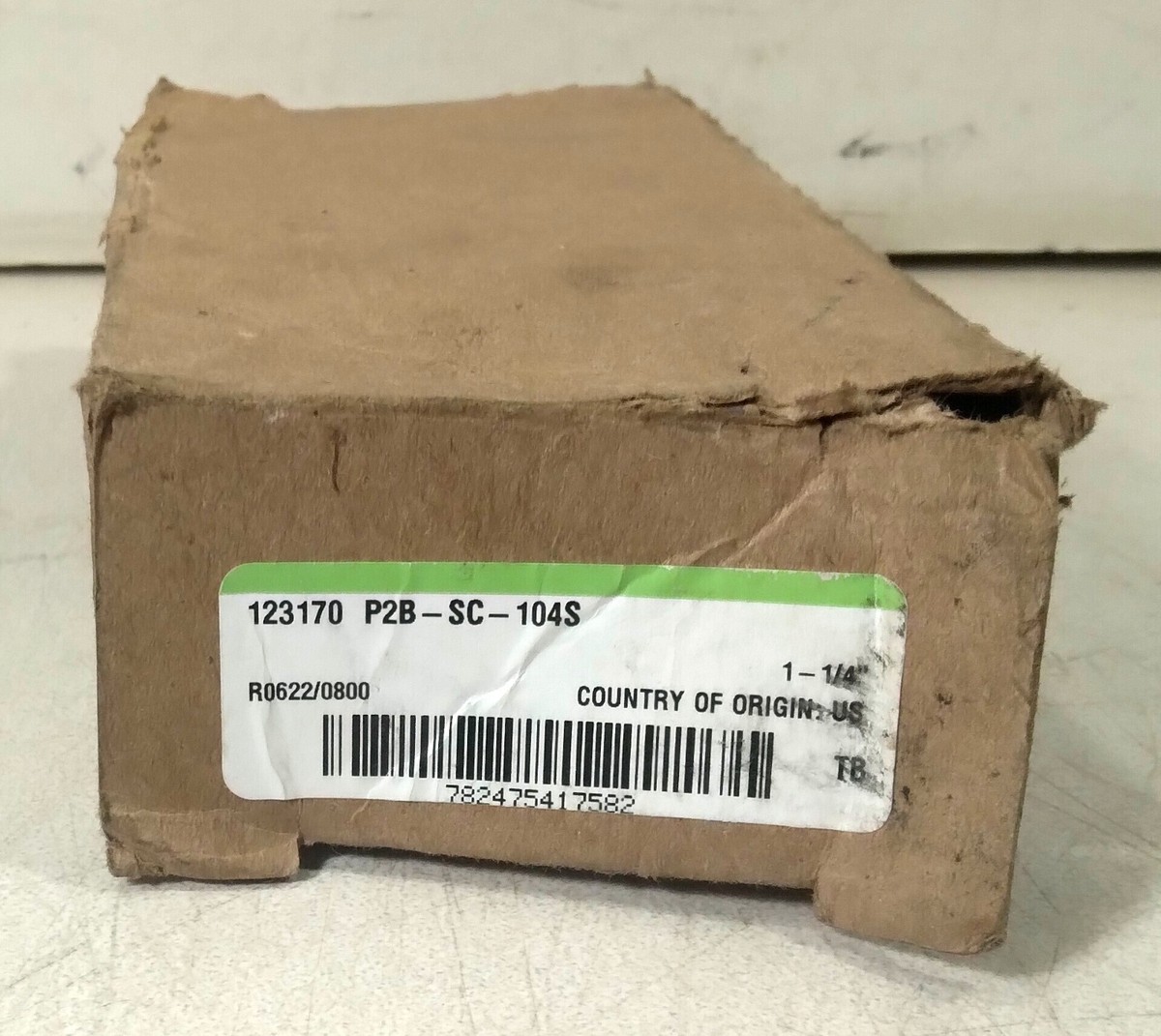 N♡a 1 NEW DODGE P2B-SC-104S 123170 2 BOLT PILLOW BLOCK BEARING NIB