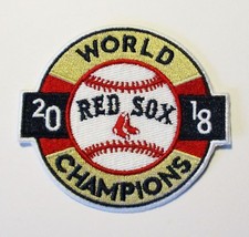 (48) WORLD SERIES 2018 BOSTON RED SOCKS EMBROIDERED BASEBALL PATCH ITEM # 42