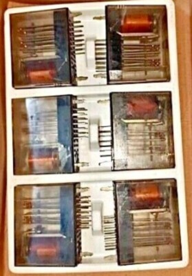 EAW RELOG relays 2RH01 220V 60V 24V DDR VEB relais TGL 26047 Berlin
