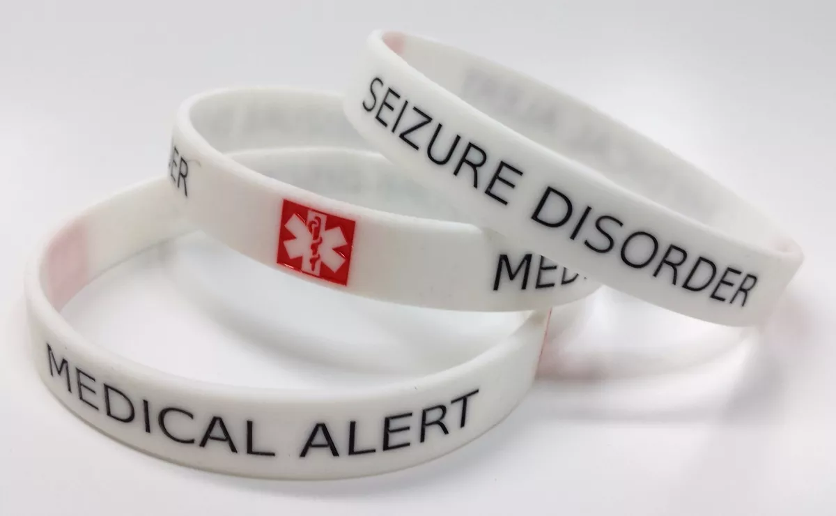 Medical alert bracelet for seizures deals