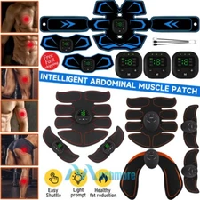 EMS Abdominal Muscle Core Hips Arm Toning Trainer Stimulator Flex Toner Tactical