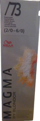 Wella MAGMA  aufhellende Strähnenhaarfarbe /73 BRAUN GOLD 1 X 120 g = 120g