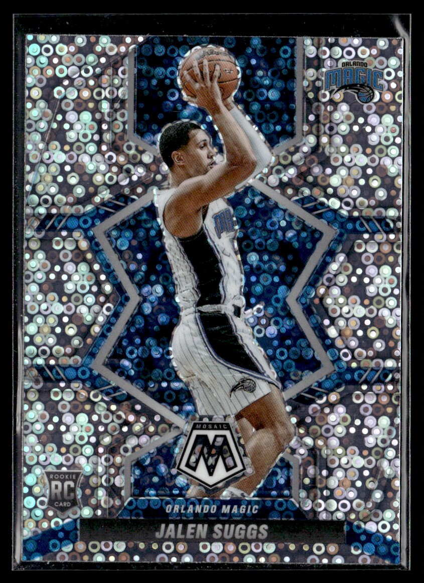 2021-22 Panini Mosaic Silver Disco Jalen Suggs Rookie Orlando Magic #209