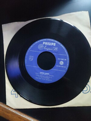 DON MARINO BARRETO JR. - SCHWARZE ENGEL - 45 RPM - PHILIPS Retro Auf Wiedersehen