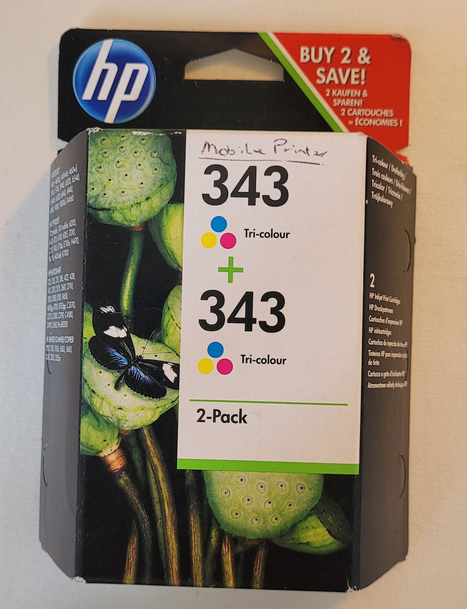 Inktcartridge HP C8766Ee 343 Kleur | Kantoorartikel | 411765 Inktcartridge HP C8766Ee 343 Kleur | Kantoorartikel | 411765