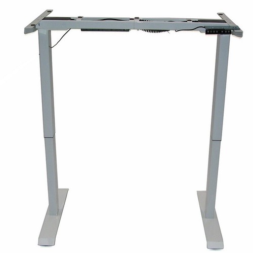 elektr Tischgestell höhenverstellbar Schreibtisch 57001 Arbeitstisch Tisch weiß - Bild 4 von 6