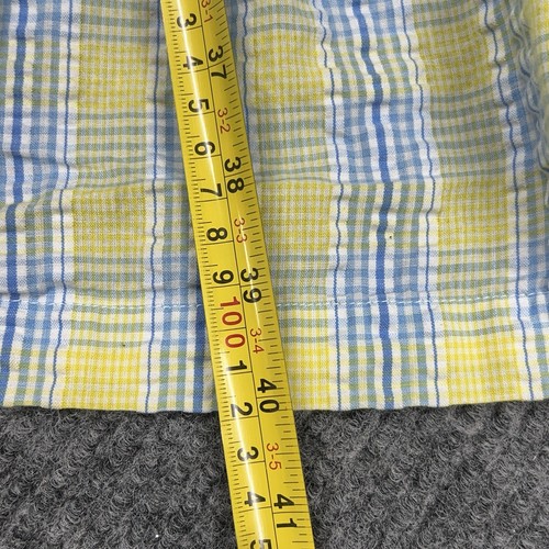 Simply Basic Sleepwear Seersucker Women XL House Coat Duster Embroidered Granny - Picture 11 of 11