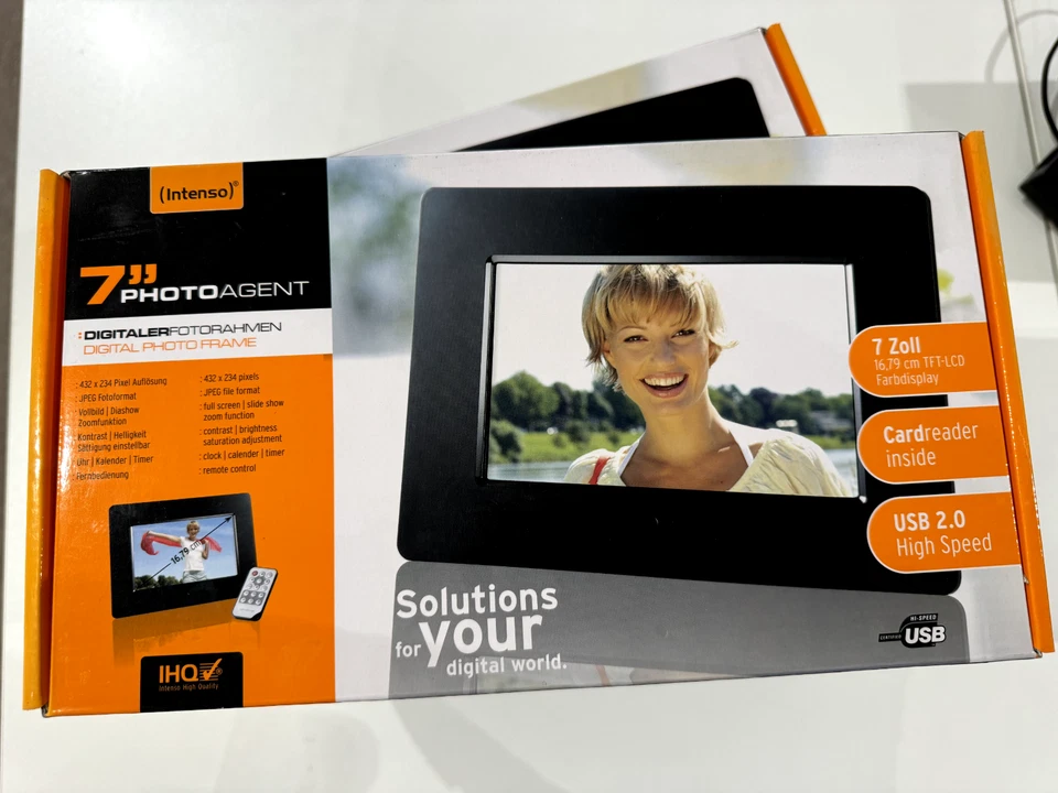 Fünf mal den 7" Photo Agent - Digitaler Fotorahmen - Bild 4 von 4