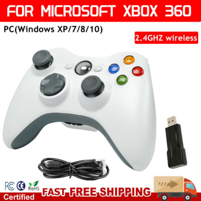 For Microsoft Xbox 360 PC WINDOWS 7 8 10 Wireless Controller Gamepad Joystick