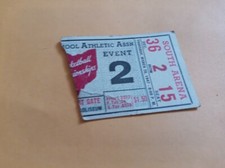 MARCH 20TH 1947 OHSAA BASKETBALL STATE SEMI-FINALS TICKET MIDDLETON VS ASHTABUA