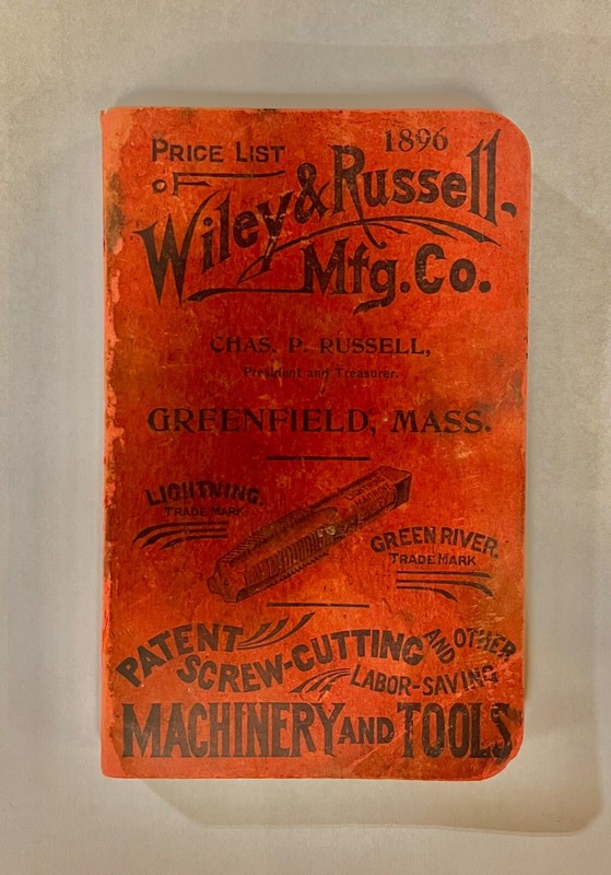 1896 Wiley & Russell Mfg. Co. Price List