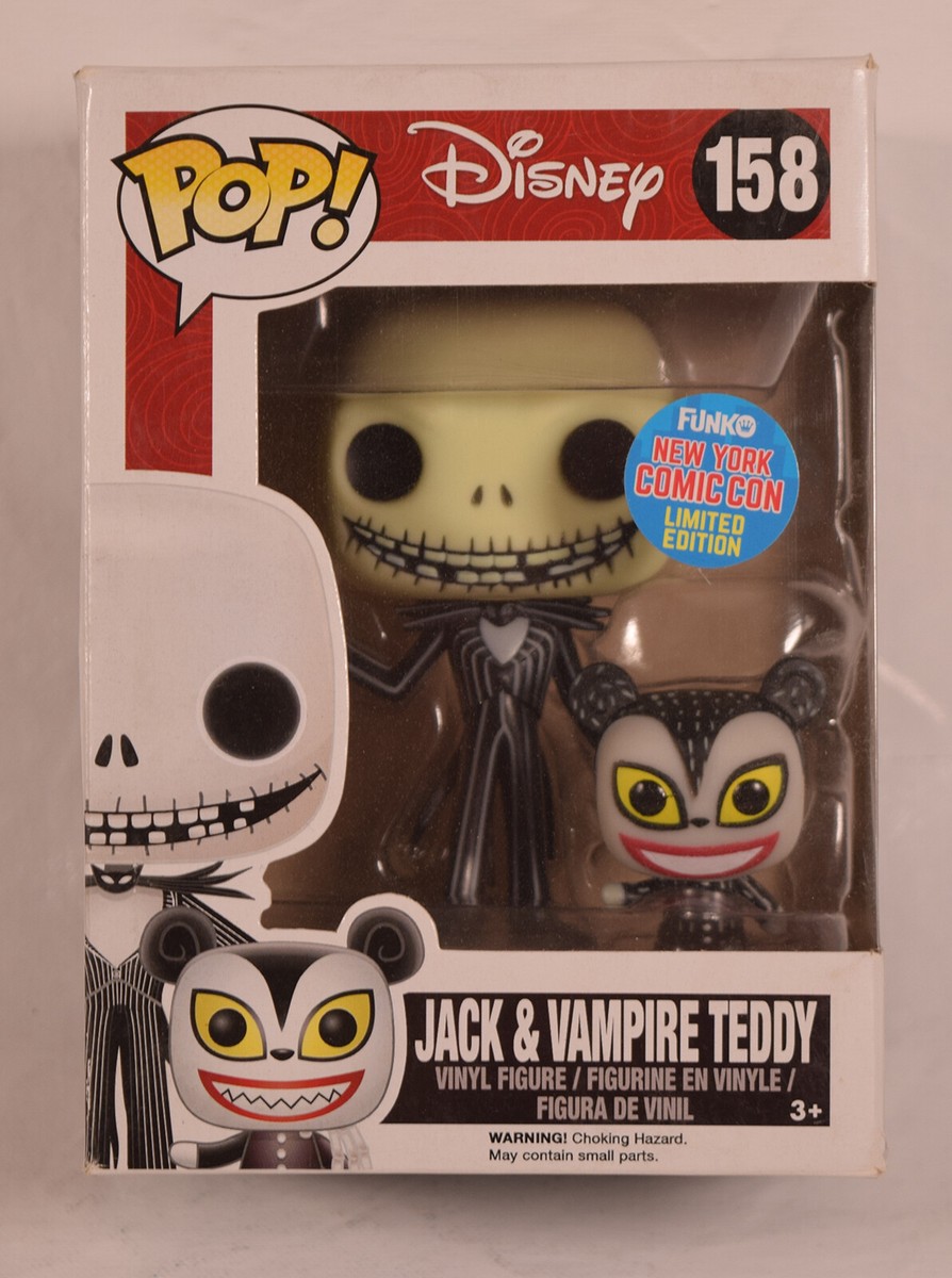 The Nightmare Before Christmas Jack Skellington Teddy Pop Vinyl
