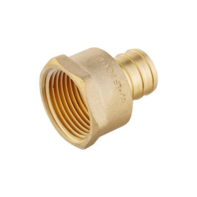 30 PCS Barb PEX 3/4'' x 3/4'' Female NPT Thread Adapter Crimp Fitting (Lead Free)
