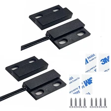 Magnetic Reed Switch,Wired Door Window Contact Sensor,Micro Normally Open NO