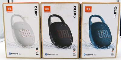 JBL Clip 5 Ultra-Portable, Waterproof & Dustproof Wireless