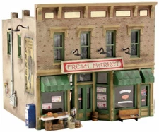 Woodland Scenics ~ N Scale ~ Fresh Market ~ Pre-Fab Building Kit ~ PF5200