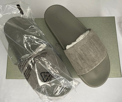 ALLSAINTS 34ZM0180 Men\'s Sz 10M Charcoal Gray Sunland Suede Slide Sandals All Saints | Shoes | Allsaints34zm80 Mens Sz 10m Charcoal  main image 3