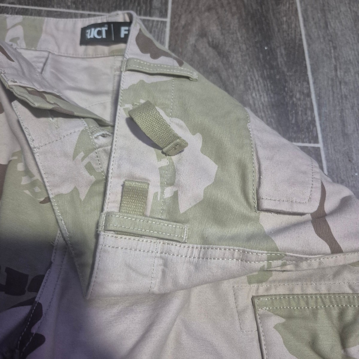 ジャケット・アウター FTP FUCT M65 field Pants Camo L FUCT FTP M65 Camo Jacket (Sample) Desert Camo Size Large