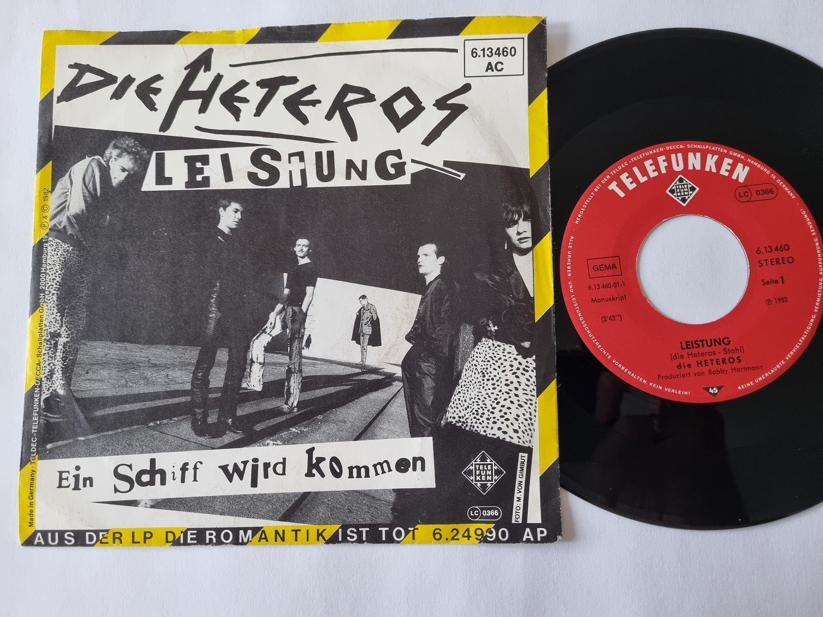7"" Single Die Heteros - Leistung Vinyl Germany