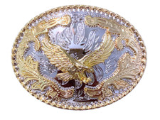EAGLE Belt Buckle Western Rodeo Fashion Unisex Cowboy Hebillas Vaqueras