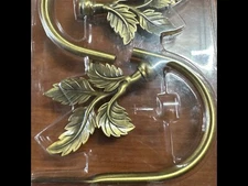 Croscill Home 4 Leaf Gold Holdback/Scarf Holders