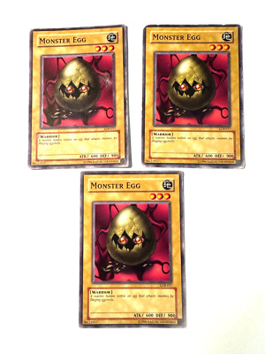 Monster Egg - LOB-017 - Common - Unl Edition - HP - YuGiOh! X3 | eBay