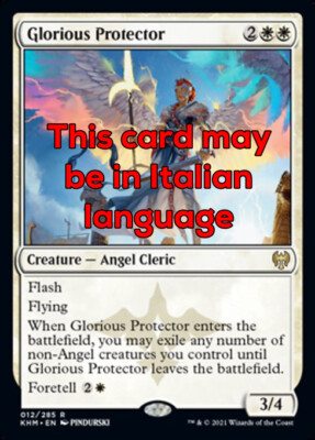 MTG GLORIOUS PROTECTOR EXC - GLORREICHE BESCHÜTZERIN - KHM - MAGIC