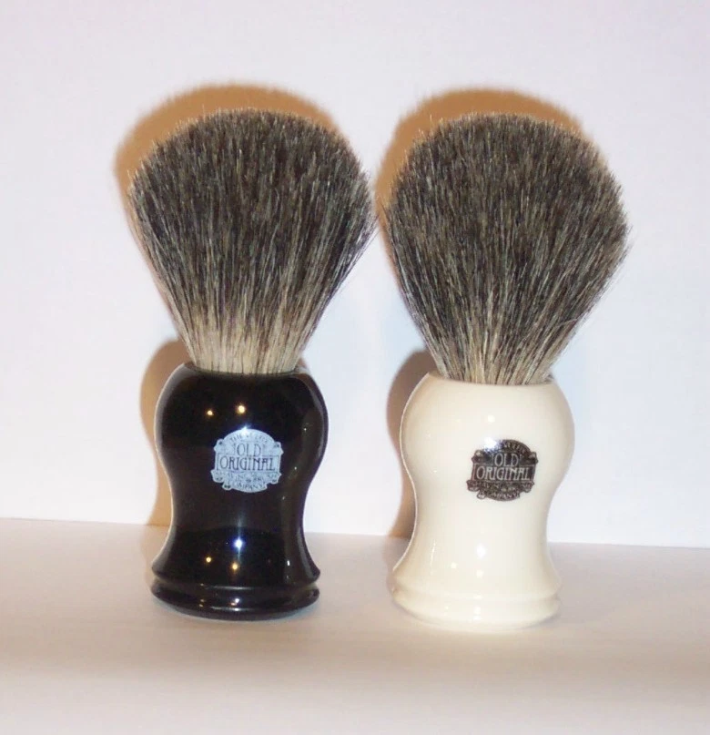 PROGRESS VULFIX LTD Progress Vulfix Pure Badger Shaving Brush, Your Choice Cream or Black VX-2006
