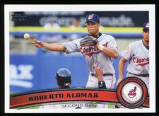 Roberto Alomar 2011 Topps Update #US229 Legend Image Variation SP Short Print