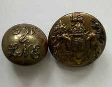 GREAT WESTERN & LONDON NORTH EASTERN RAILWAY BUTTON + 1 Other Button