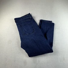 Under 5'10 Jeans Mens 34 Dark Wash Bruce Denim Stretch Slim Fit Blue U-510