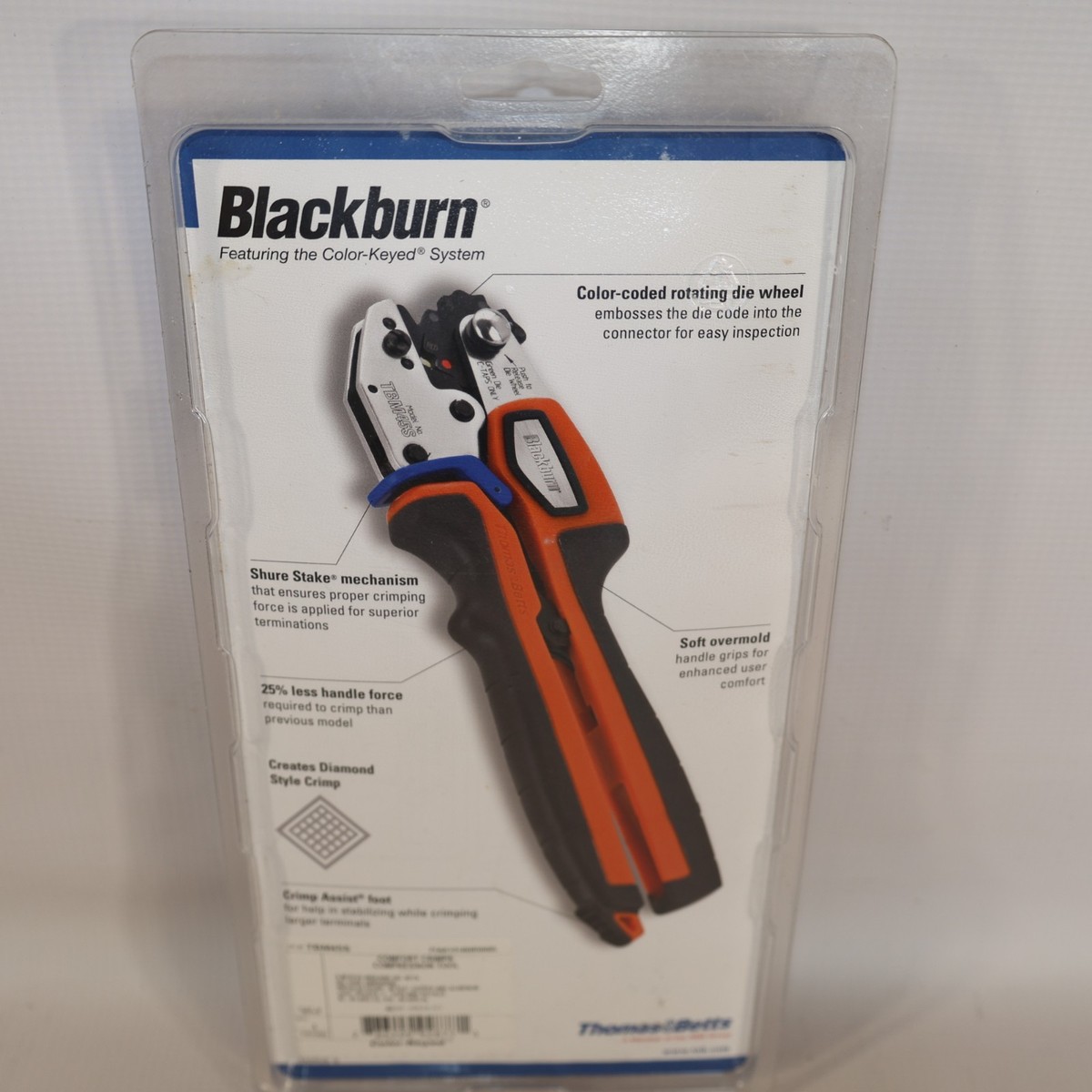 Blackburn TBM45S Comfort Crimp Compression Tool Ratchet Cable