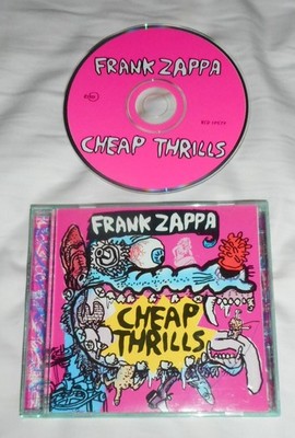 FRANK ZAPPA Cheap Thrills CD 1998 Ryko