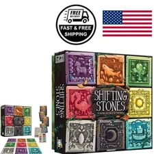 Compact Shifting Stones Board Game: Fast-Paced Family Fun with Strategy Elements