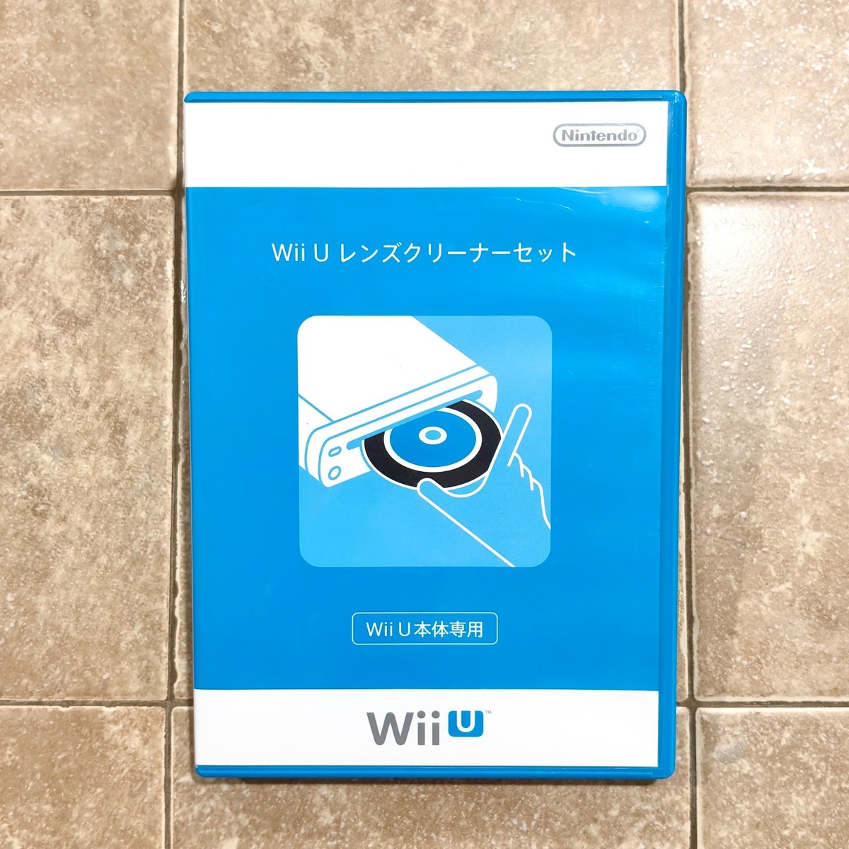Nintendo Wii U Lens Cleaner Set Kit (WUP-A-LSAA) for sale online